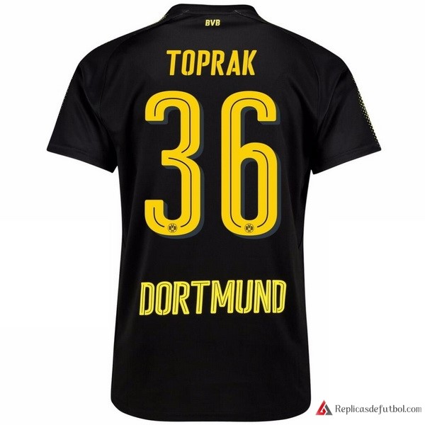 Camiseta Borussia Dortmund Segunda equipación Toprak 2017-2018